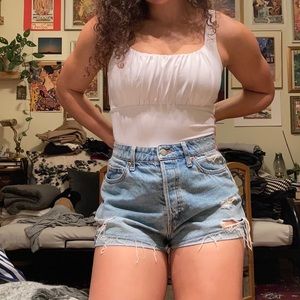 Abercrombie Ruched Bodysuit